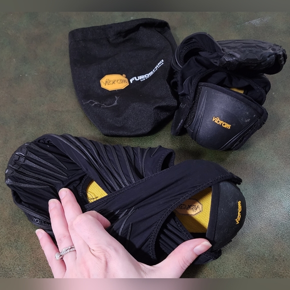 Vibram Shoes Vibram Furoshiki Black Wrapping Sole Barefoot Casual